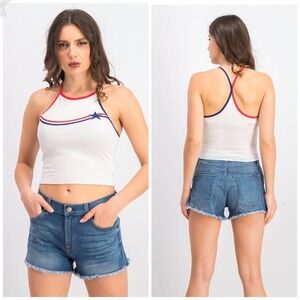 Freeze Star Halter Tank Top New Size Large